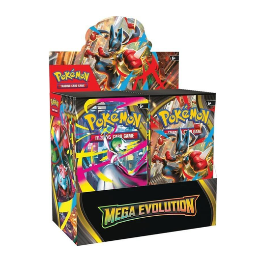 Pokemon TCG: Mega Evolution 01 - Enhanced Booster Display