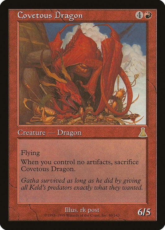 Covetous Dragon - Urza's Destiny (UDS)