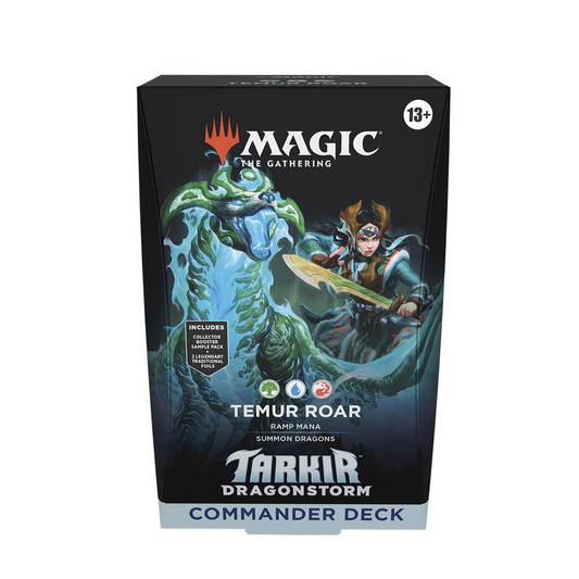 MTG Tarkir: Dragonstorm Commander Deck - Temur Roar