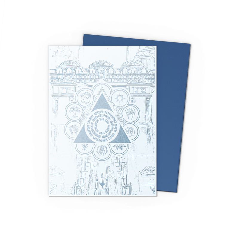 Dragon Shield Guildpact Series Azorius Senate Matte Dual Art Sleeves