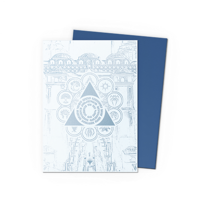 Dragon Shield Guildpact Series Azorius Senate Matte Dual Art Sleeves