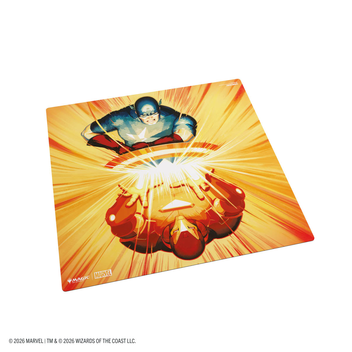 Gamegenic MTG Prime 2-Player Playmat - Marvel Super Heroes - Iron Man/Captain America