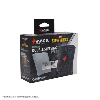 GameGenic MTG Premium Double Sleeving Pack Marvel Super Heroes