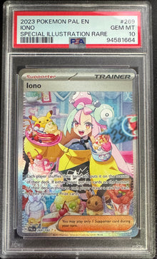 Iono - 269/193 - SV02: Paldea Evolved (PAL) - PSA 10