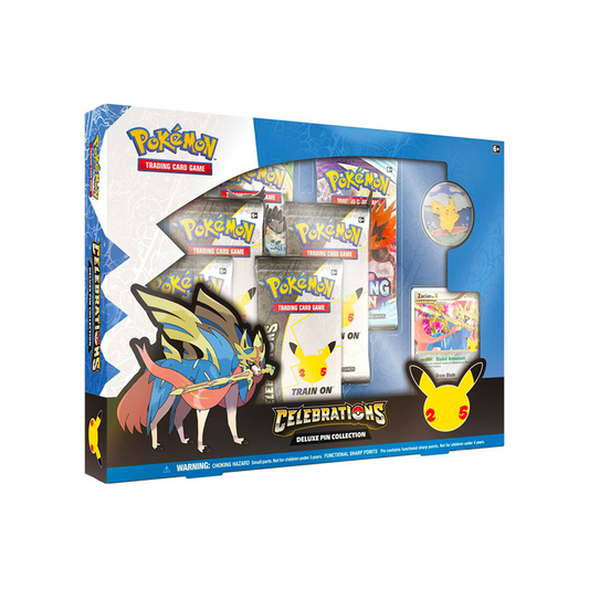Celebrations Deluxe Pin Collection [Zacian LV. X]