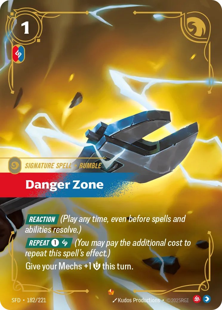 Danger Zone SFD 182
