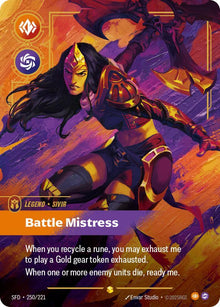 Sivir - Battle Mistress Overnumbered - SFD 250/221