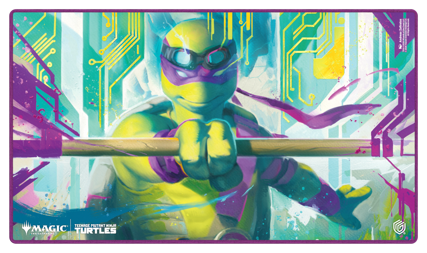 Playmat: MTG- Teenage Mutant Ninja Turtles (various artwork)