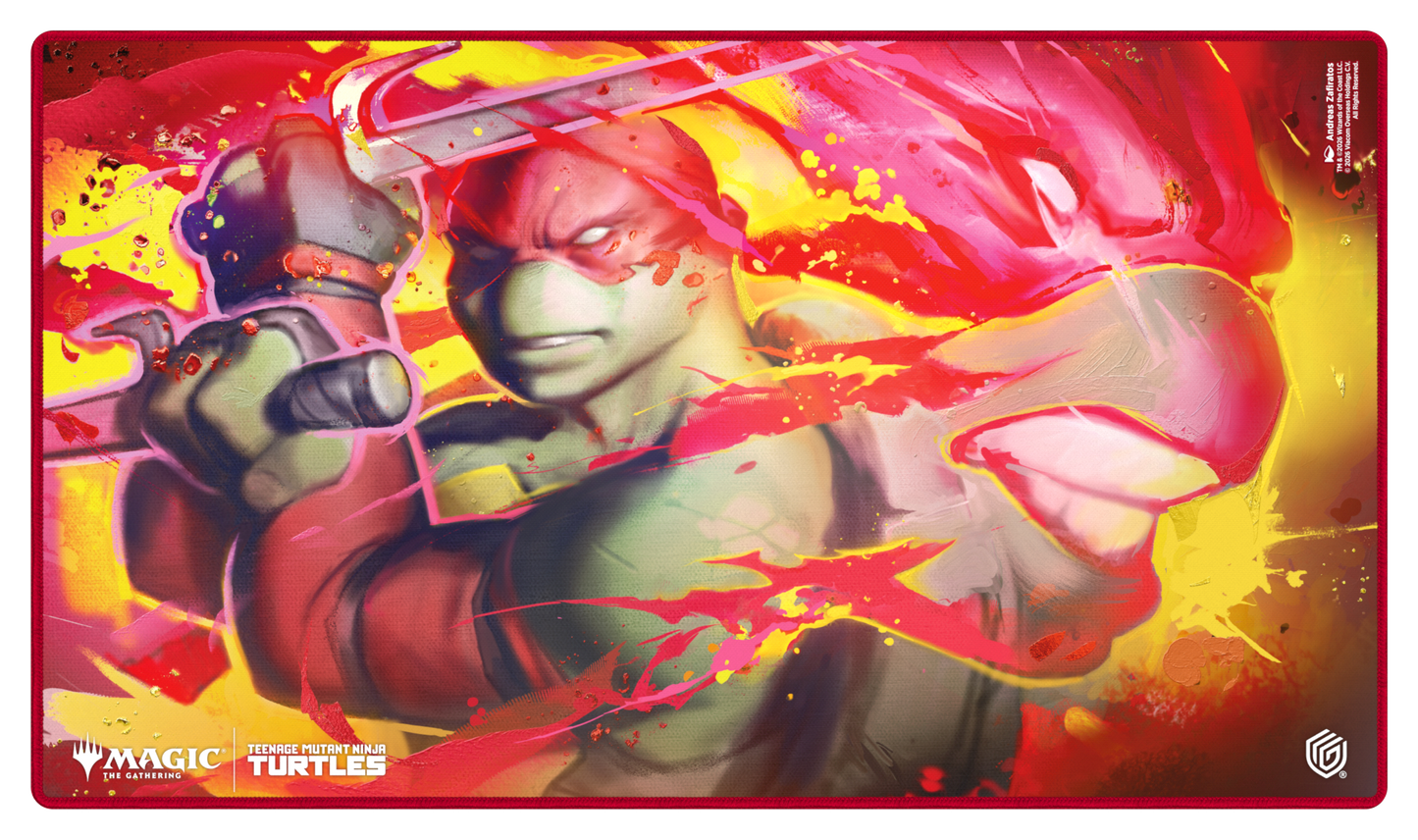 Playmat: MTG- Teenage Mutant Ninja Turtles (various artwork)