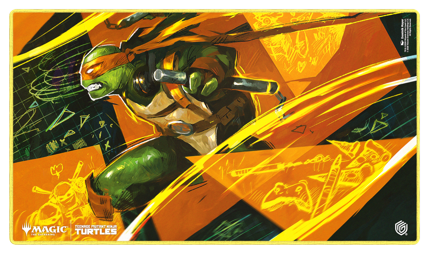 Playmat: MTG- Teenage Mutant Ninja Turtles (various artwork)