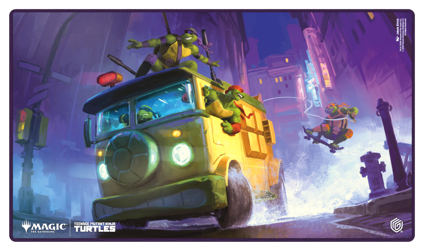 Playmat: MTG- Teenage Mutant Ninja Turtles (various artwork)