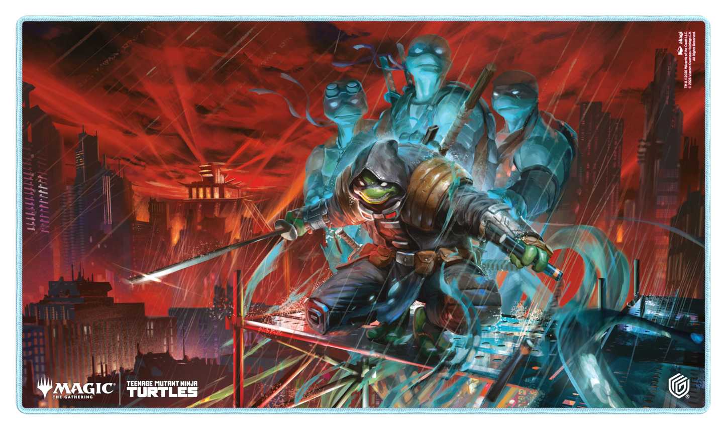 Playmat: MTG- Teenage Mutant Ninja Turtles (various artwork)