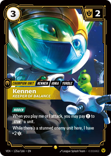 Kennen, Keeper of Balance (Alternate Art) - Vendetta (VEN)