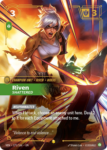 Riven, Shattered (Overnumbered) - Vendetta (VEN)