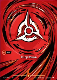 Fury Rune Alternate Art VEN-R01a