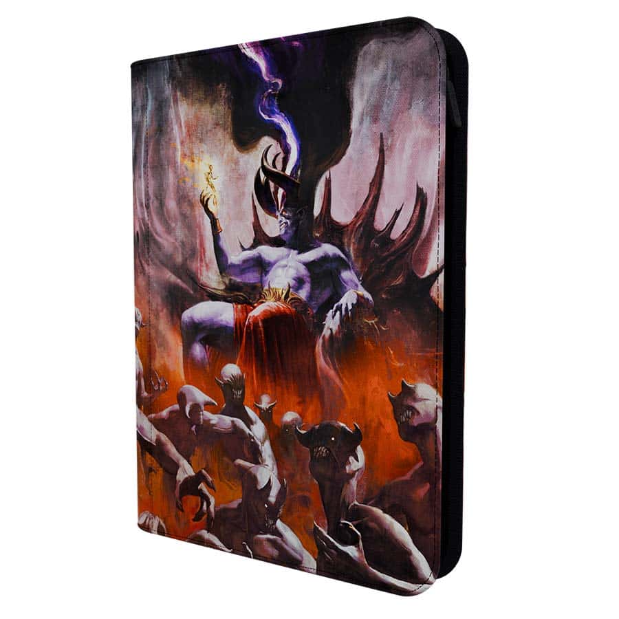 Arcane Fortress 9-Pocket Zippered Binder - Angels & Demons
