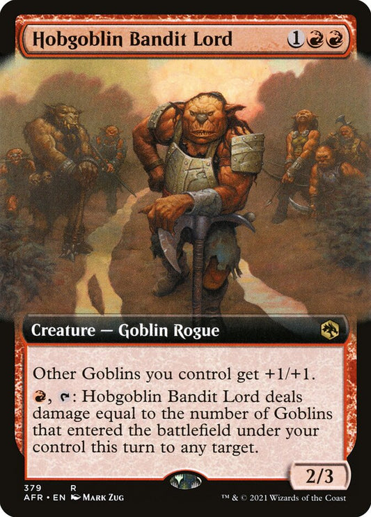 Hobgoblin Bandit Lord (Extended Art) - Adventures in the Forgotten Realms (AFR)