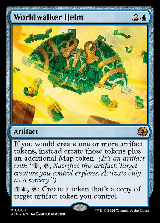 Worldwalker Helm - Outlaws of Thunder Junction: The Big Score (BIG) - FOIL