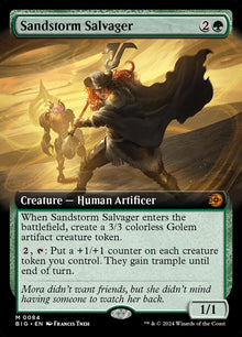 Sandstorm Salvager (Extended Art) - Outlaws of Thunder Junction: The Big Score (BIG)