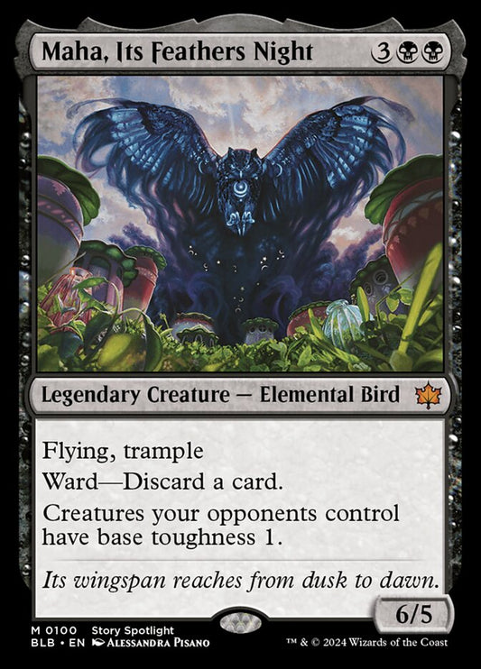 Maha, Its Feathers Night - Bloomburrow (BLB)