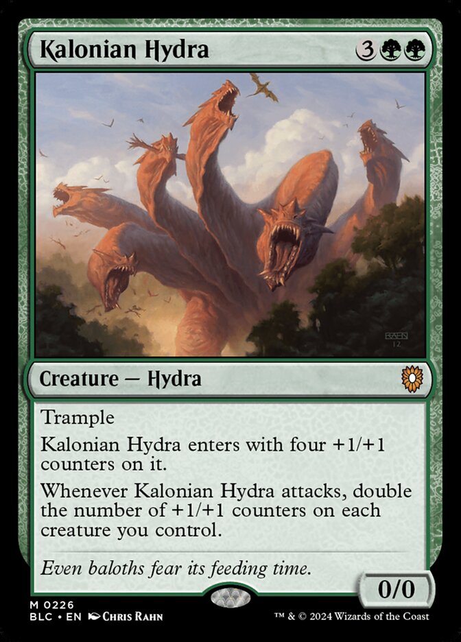 Kalonian Hydra - Commander: Bloomburrow (BLC)