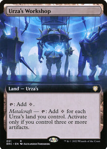Urza's Workshop (Extended Art) - Commander: The Brothers' War (BRC)
