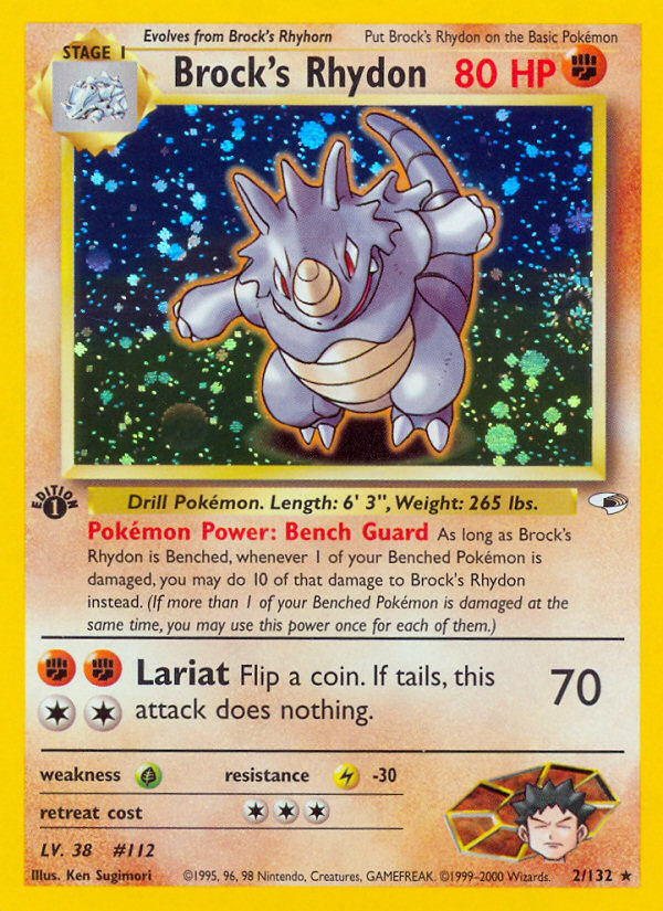 Brock's Rhydon 2/132 unlimited printing