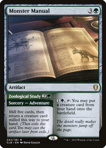 Monster Manual - Commander Legends: Battle for Baldur's Gate (CLB) - FOIL