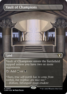 Vault of Champions (Borderless) - Commander Masters (CMM) - FOIL