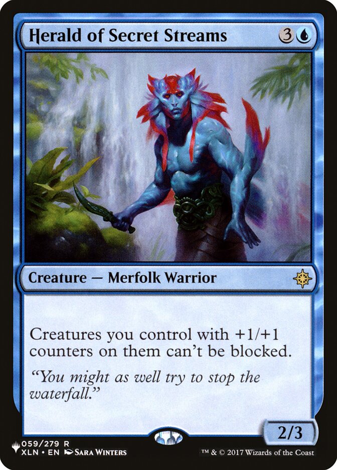 Herald of Secret Streams - The List Reprints (LIST)