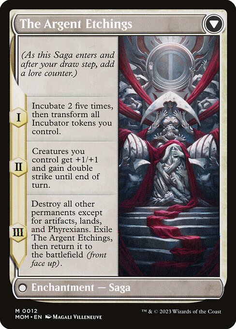 The Argent Etchings - March of the Machine (MOM) 12