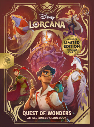Disney Lorcana Quest of Wonders: An Illumineer's Lorebook cover