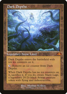 Dark Depths (Retro Frame) - Dominaria Remastered (DMR) - FOIL