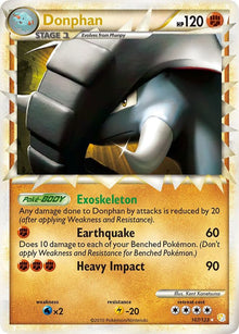 Donphan Prime 107/123 - HeartGold SoulSilver