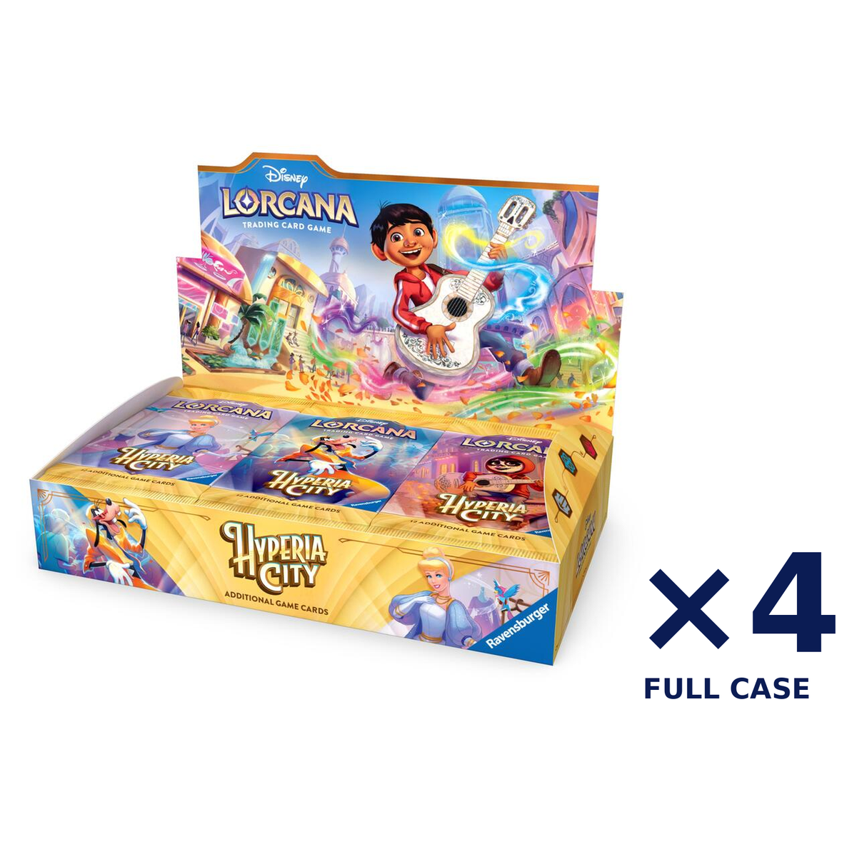 Disney Lorcana: Hyperia City Booster Box Case *PREORDER*