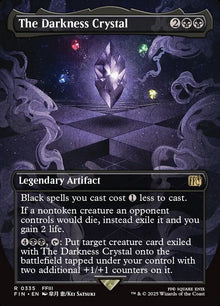 The Darkness Crystal (Borderless) - FINAL FANTASY (FIN) - FOIL