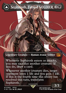 Sephiroth, Fabled SOLDIER (0382) (Borderless) - FINAL FANTASY (FIN)