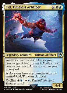 Cid, Timeless Artificer (0409) - FINAL FANTASY (FIN) - FOIL