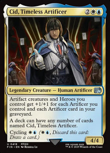 Cid, Timeless Artificer (0418) - FINAL FANTASY (FIN) - FOIL