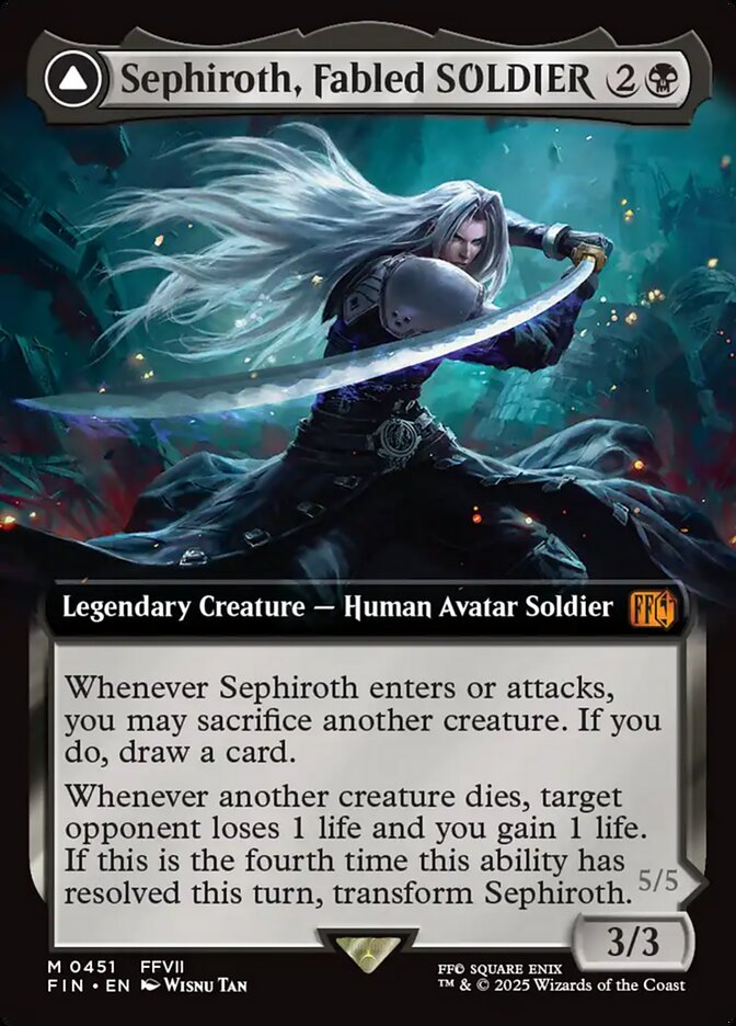Sephiroth, Fabled SOLDIER (Extended Art) - FINAL FANTASY (FIN)