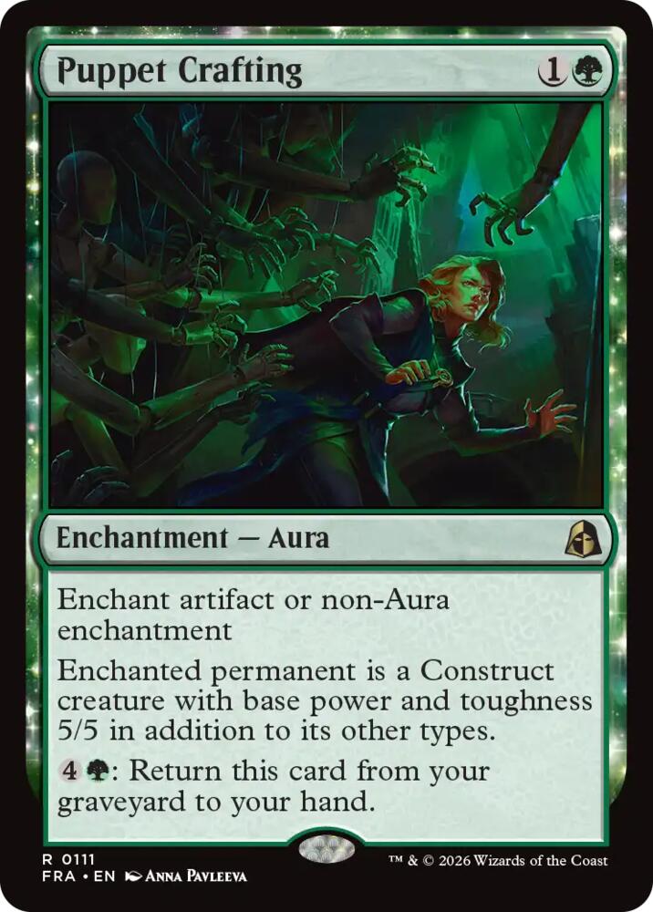 Puppet Crafting - Reality Fracture (FRA) 111 - FOIL