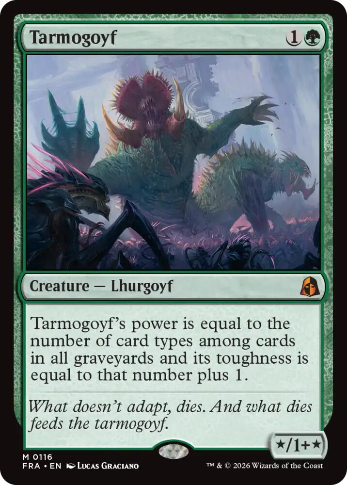 Tarmogoyf - Reality Fracture (FRA) 116 - FOIL