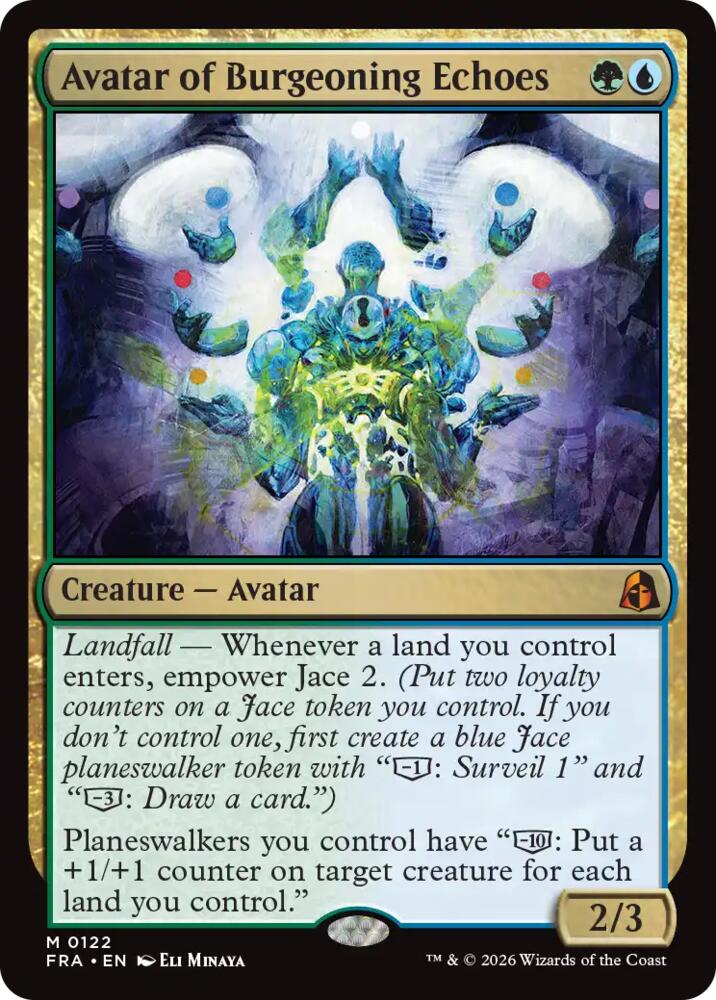 Avatar of Burgeoning Echoes - Reality Fracture (FRA) 122 - FOIL