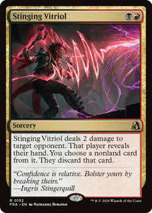 Stinging Vitriol - Reality Fracture (FRA) 152 - FOIL