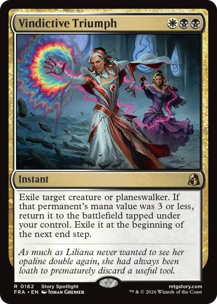 Vindictive Triumph - Reality Fracture (FRA) 162 - FOIL