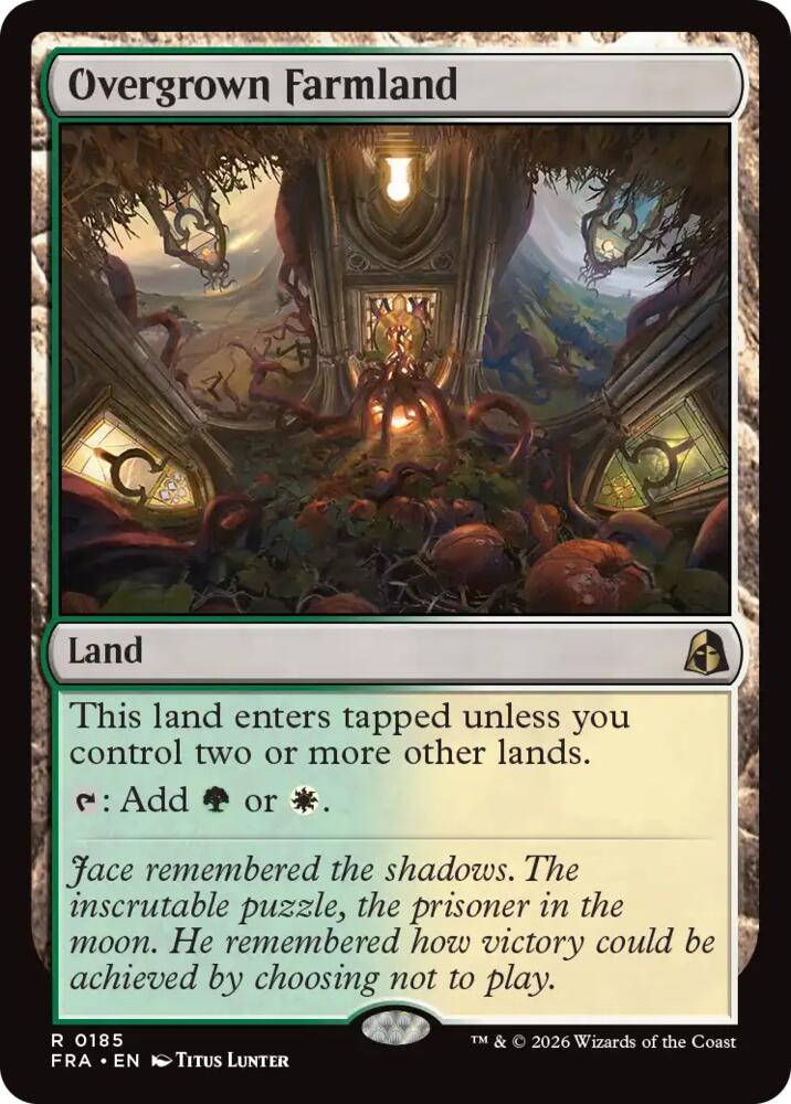 Overgrown Farmland - Reality Fracture (FRA) 185 - FOIL