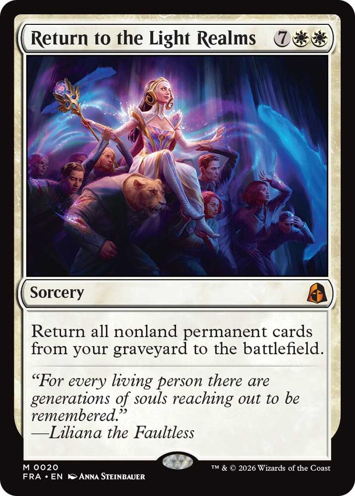 Return to the Light Realms - Reality Fracture (FRA) 20 - FOIL