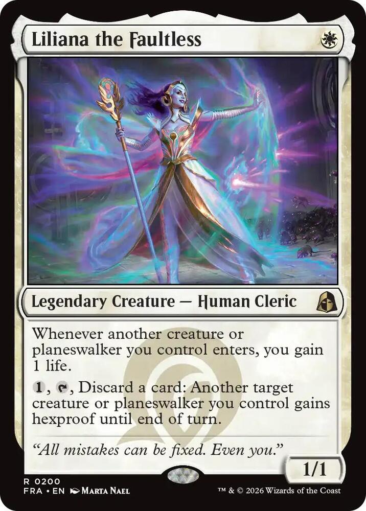 Liliana the Faultless - Reality Fracture (FRA) 200 - FOIL