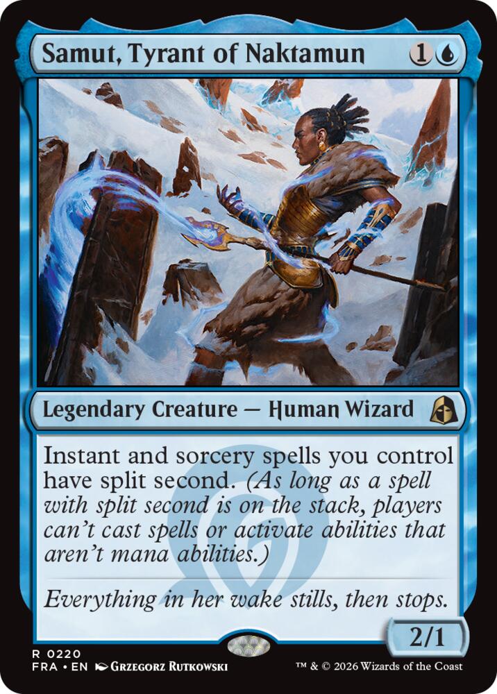 Samut, Tyrant of Naktamun - Reality Fracture (FRA) 220 - FOIL