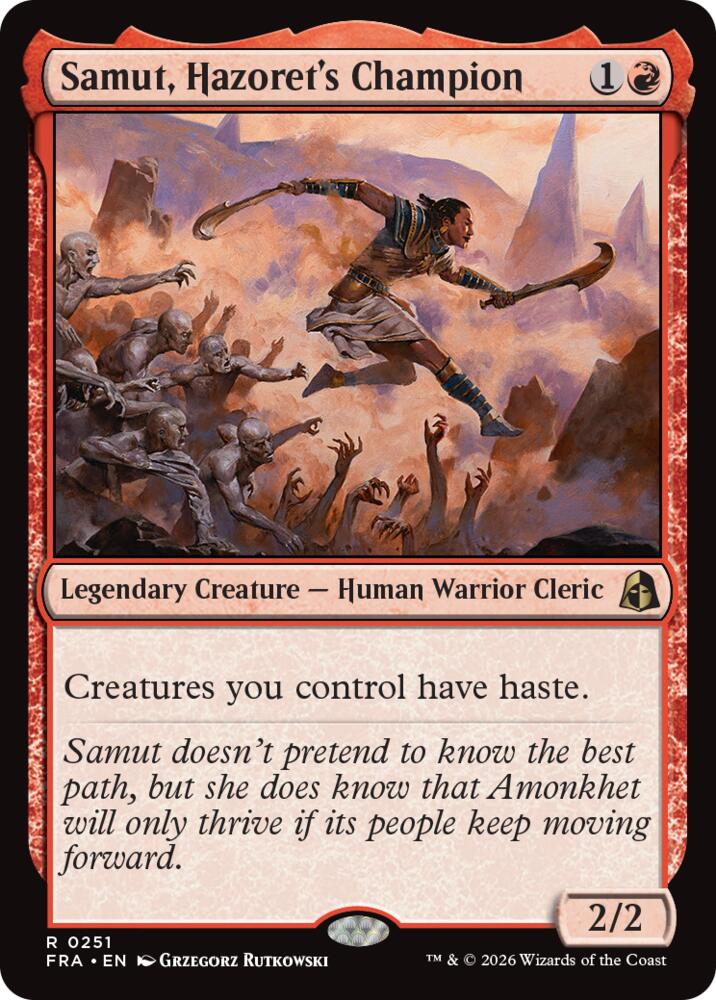 Samut, Hazoret's Champion - Reality Fracture (FRA) 251 - FOIL